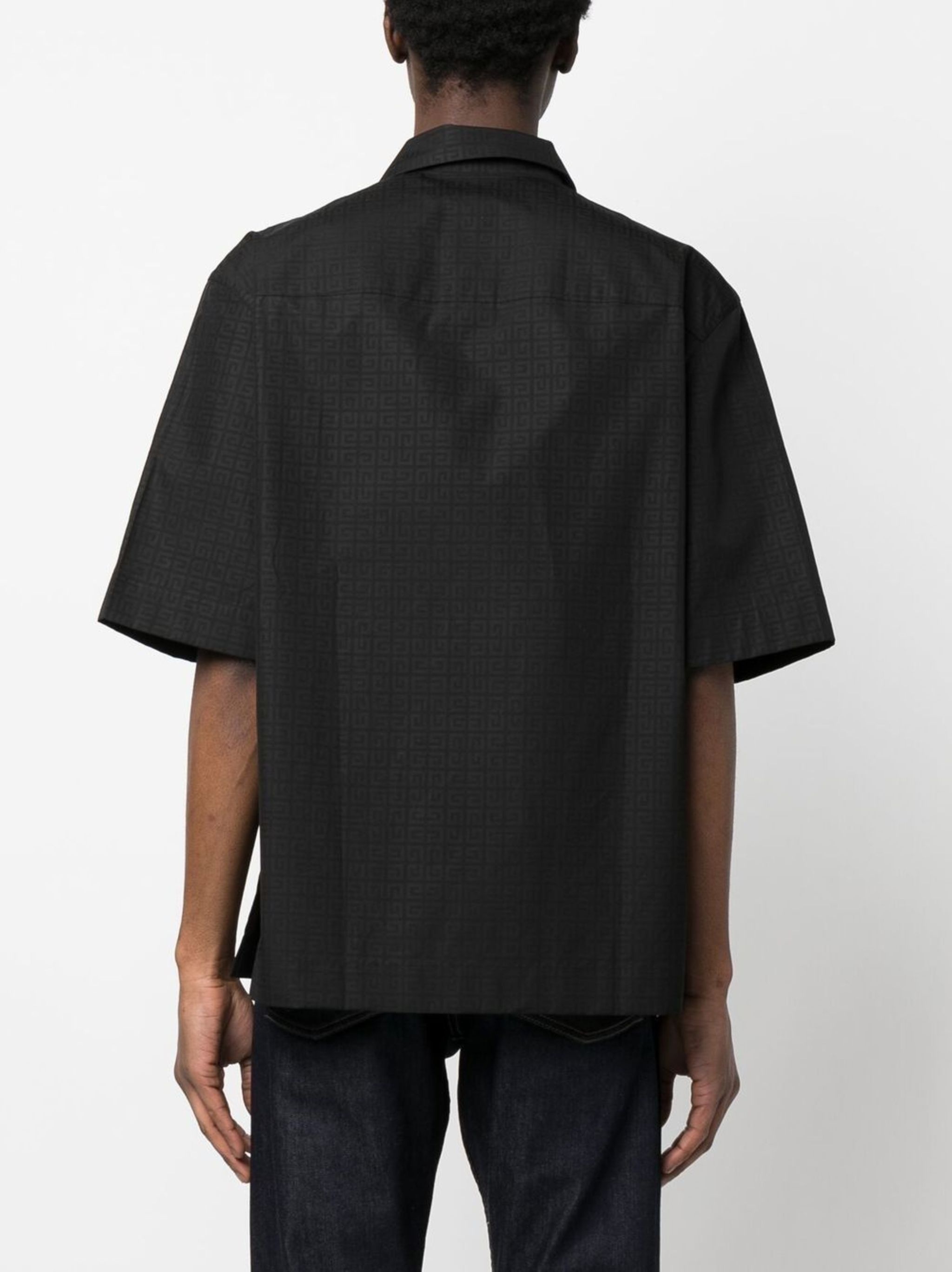 zip-up cotton shirt - 4