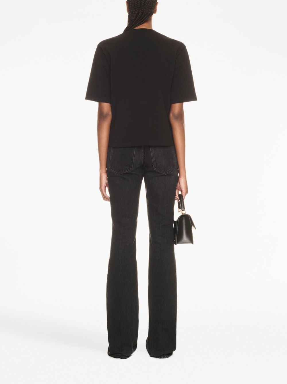 slim-leg flared jeans - 4