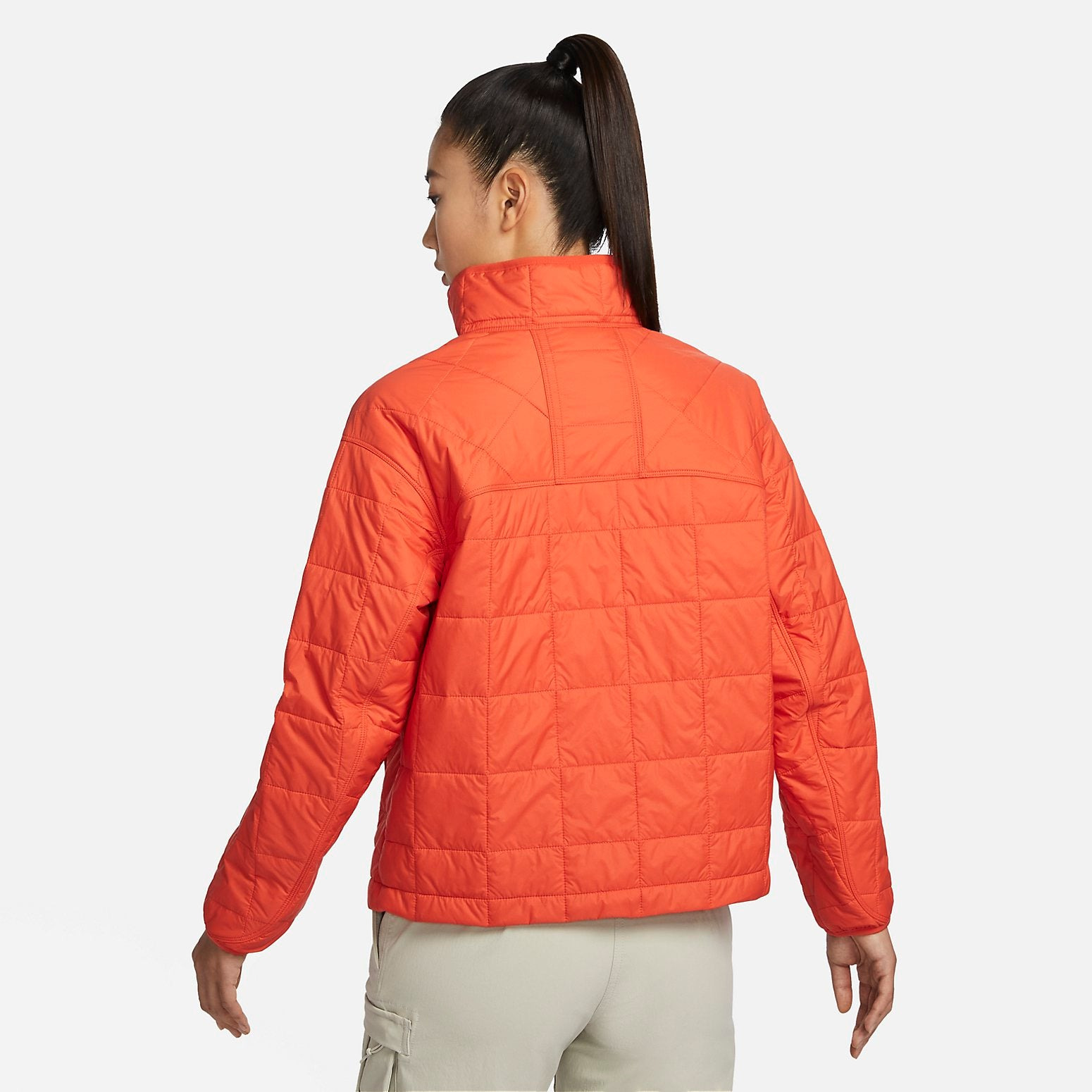 (WMNS) Nike ACG "Rope de Dope" Therma-FIT ADV Quilted Jacket 'Orange White' FN1944-809 - 2