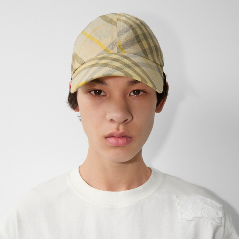 Linen 야구 모자 4