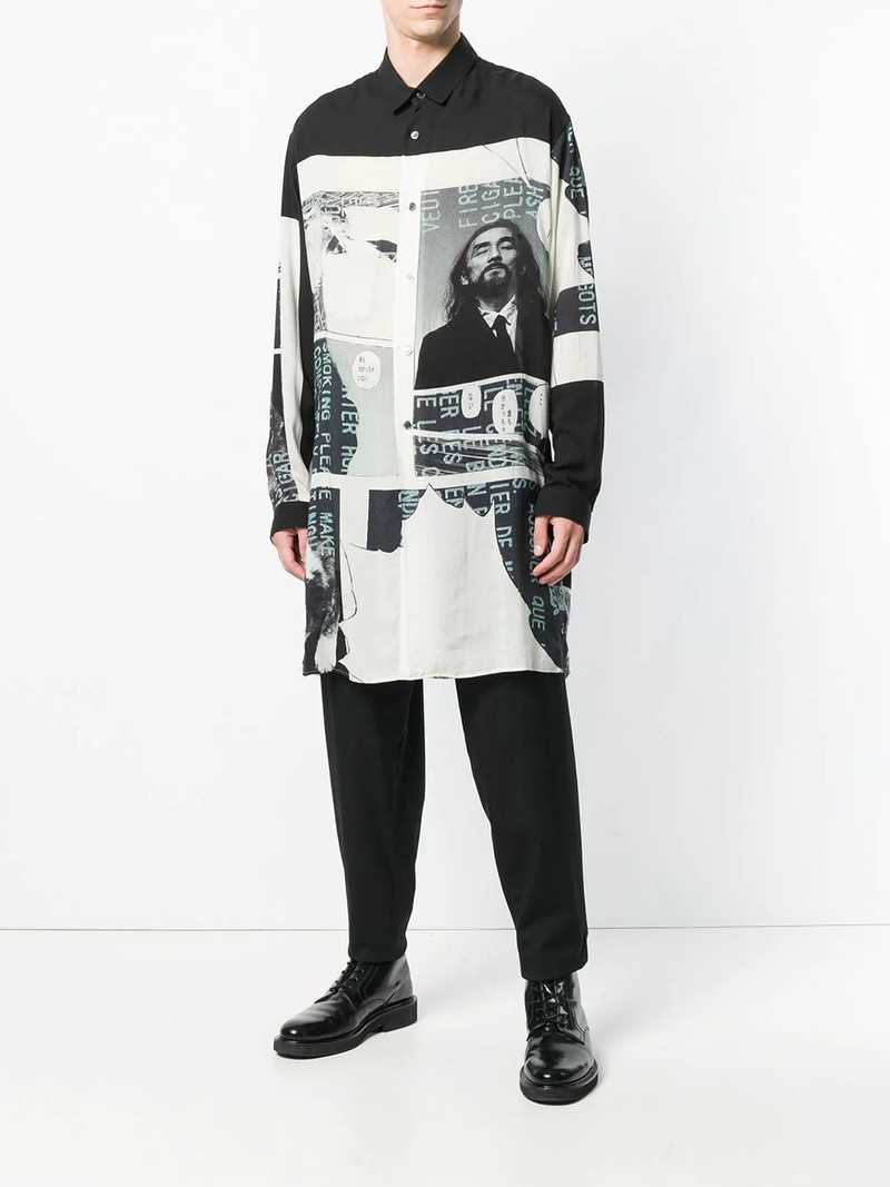 Yohji Yamamoto Black Scandal trousers outlook