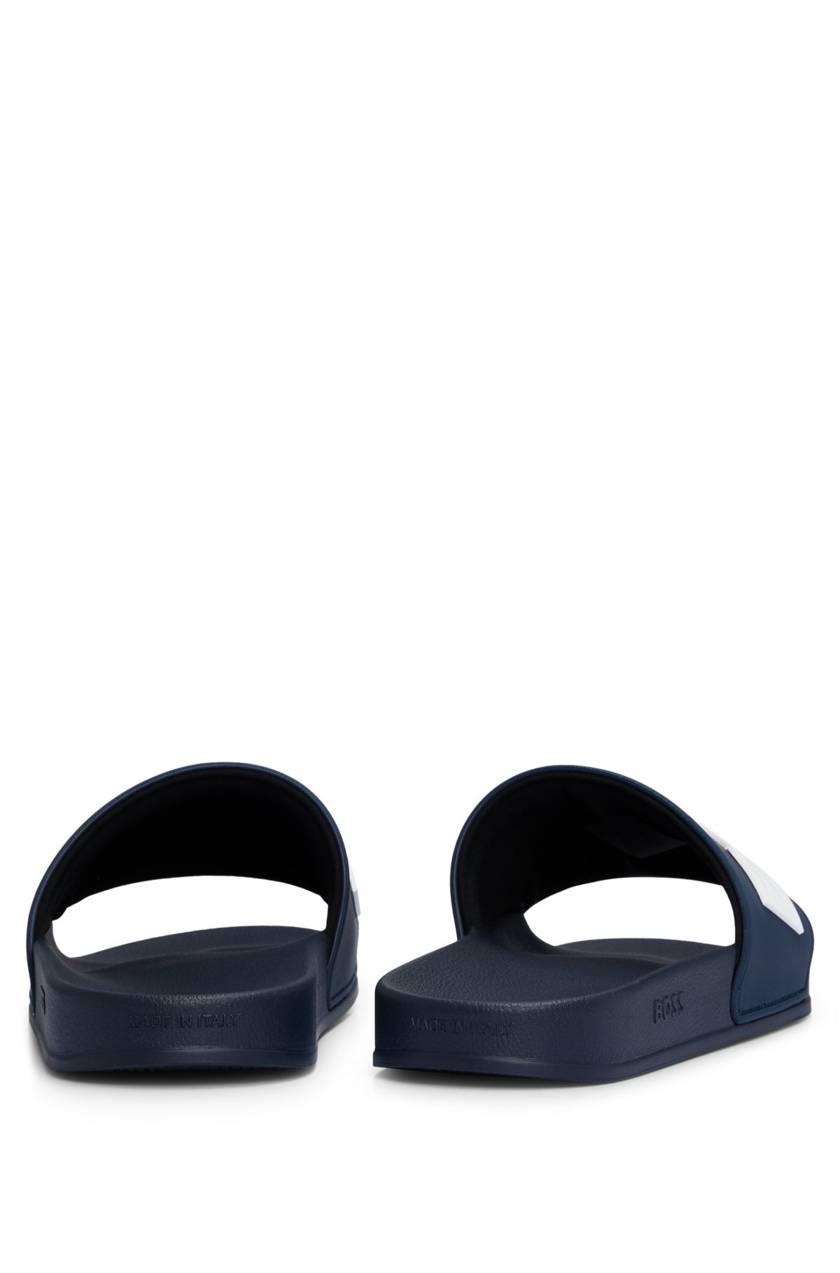 ITALIAN-MADE SLIDES WITH RAISED LOGO - 5