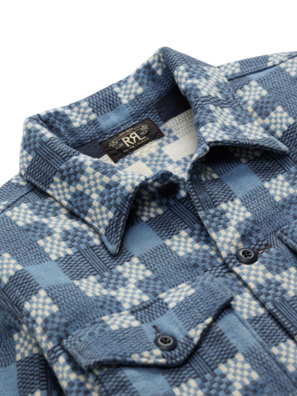 patterned-jacquard shirt - 4