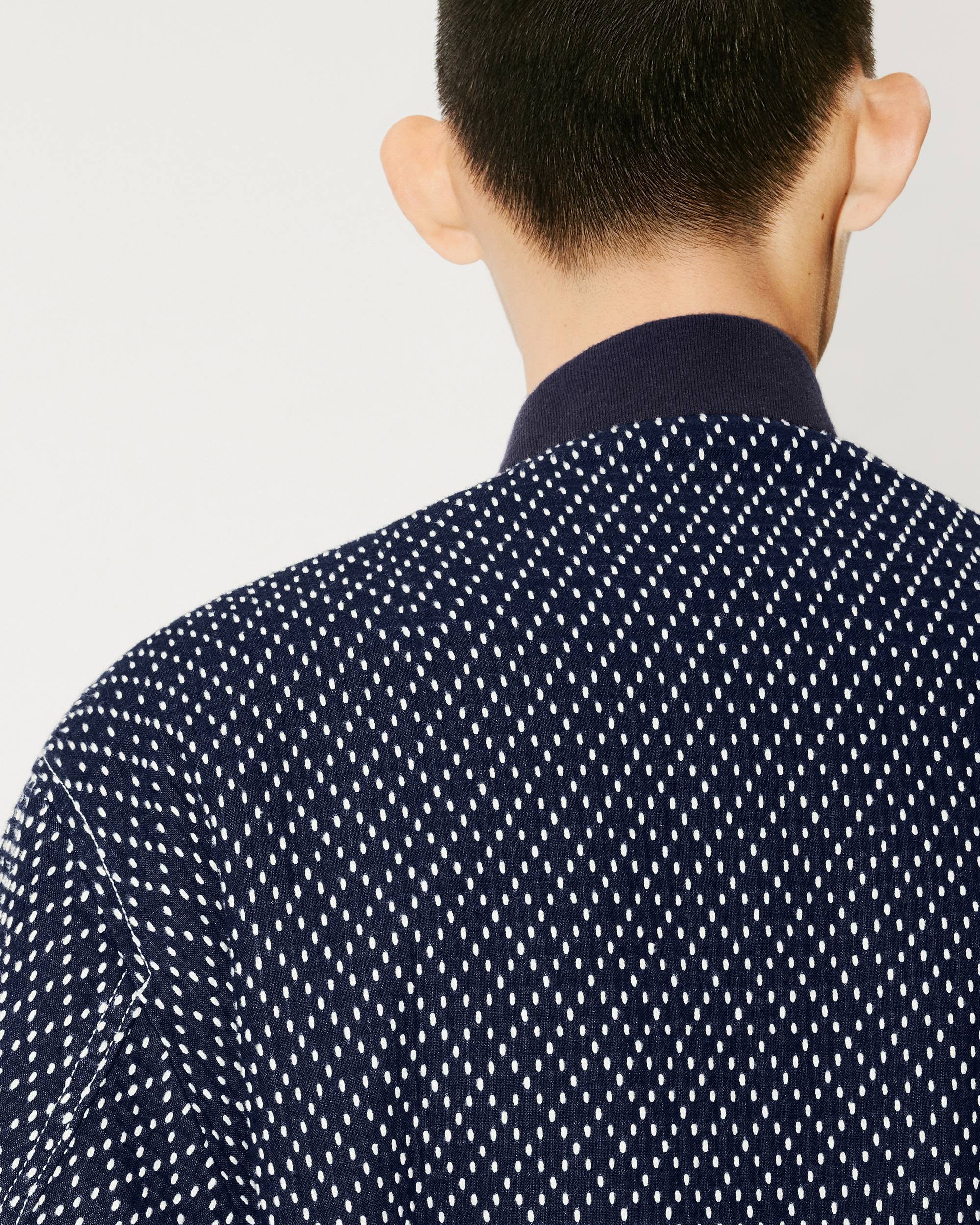 'KENZO Sashiko Stitch' denim bomber jacket - 8