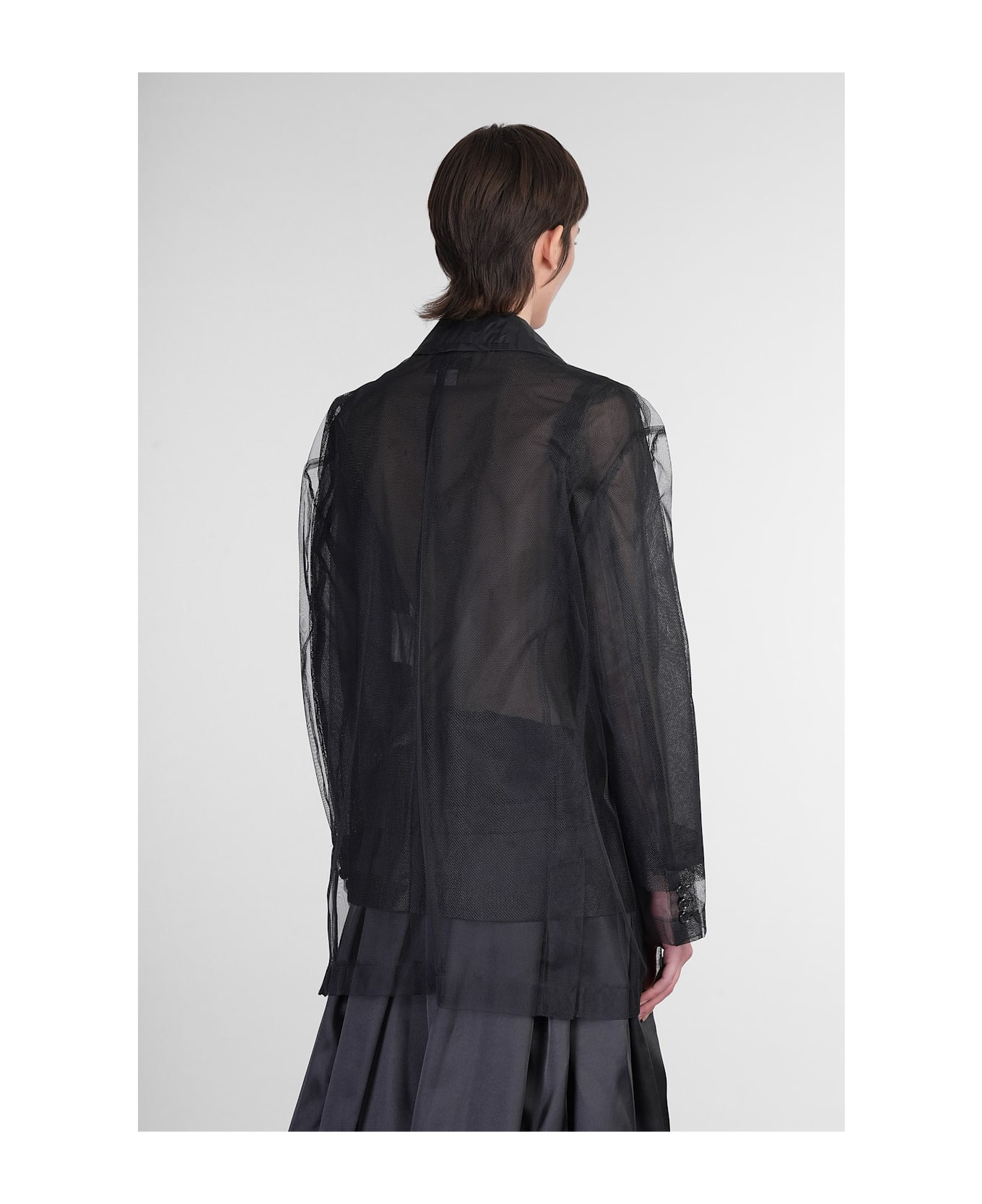 Blazer In Black Nylon - 3