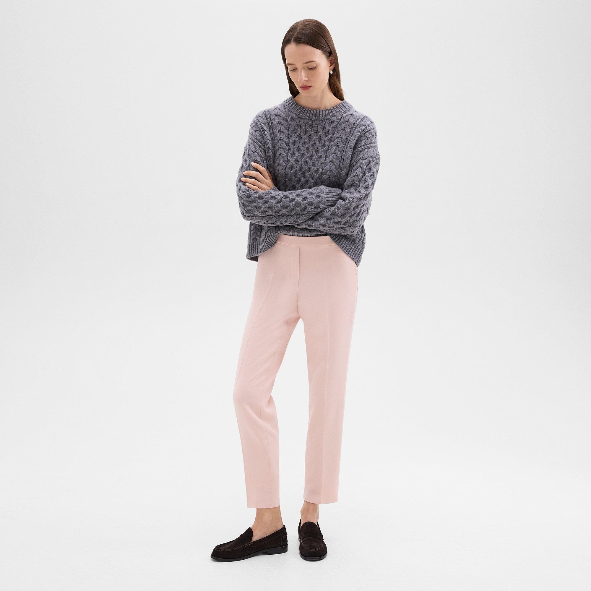 Treeca Pull-On Pant in Admiral Crepe - 2