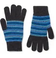 Striped Wool Gloves - 3