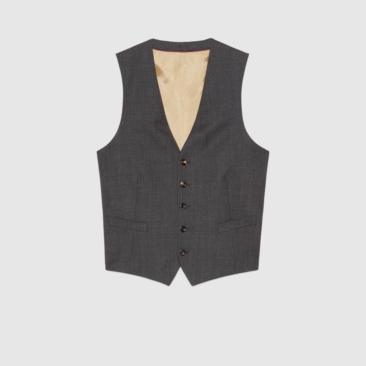 Wool formal vest - 1