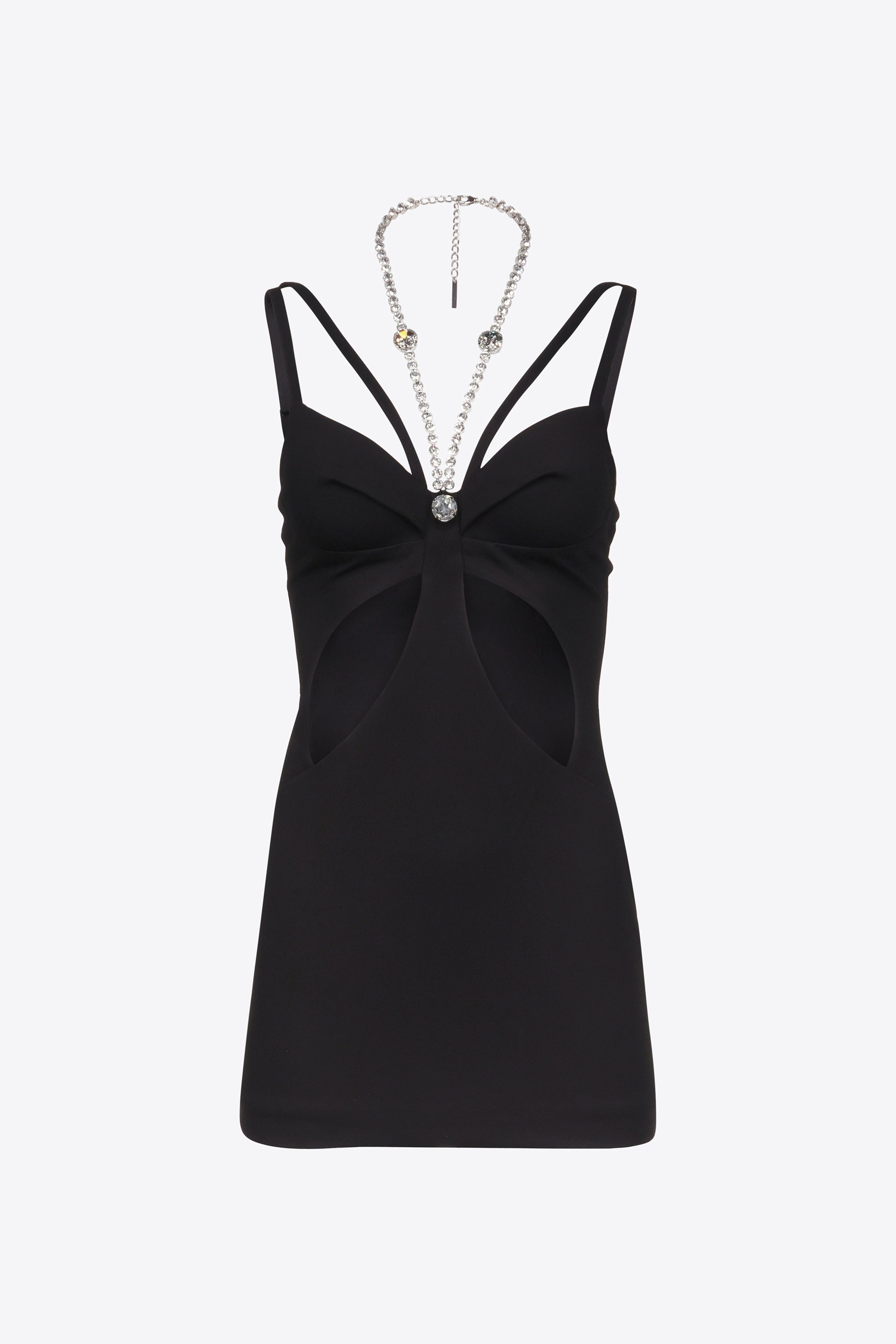 BUTTERFLY CUTOUT MINI DRESS - 1