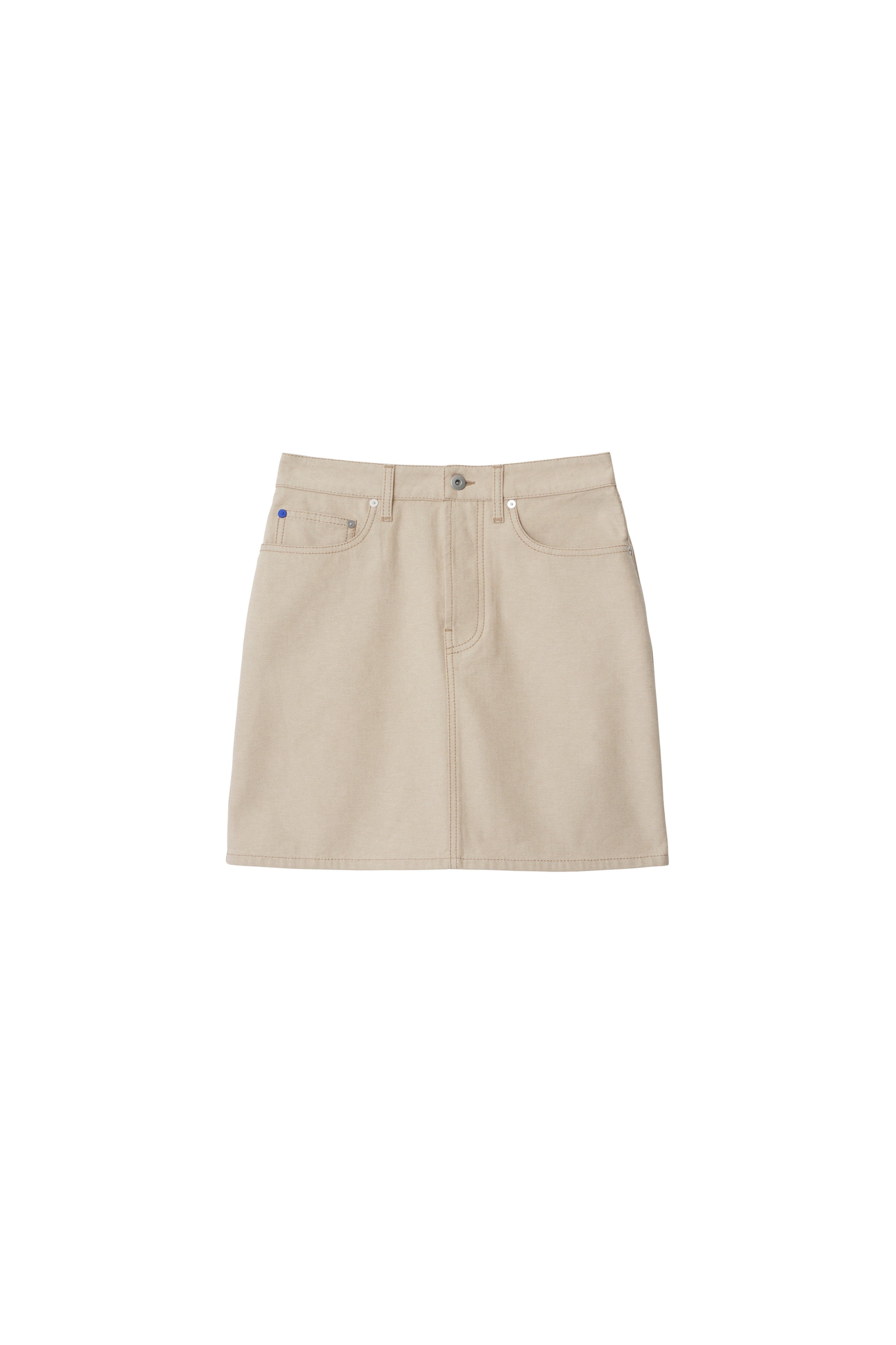burberry EKD Denim Mini Skirt in Rubble at Nordstrom - 2