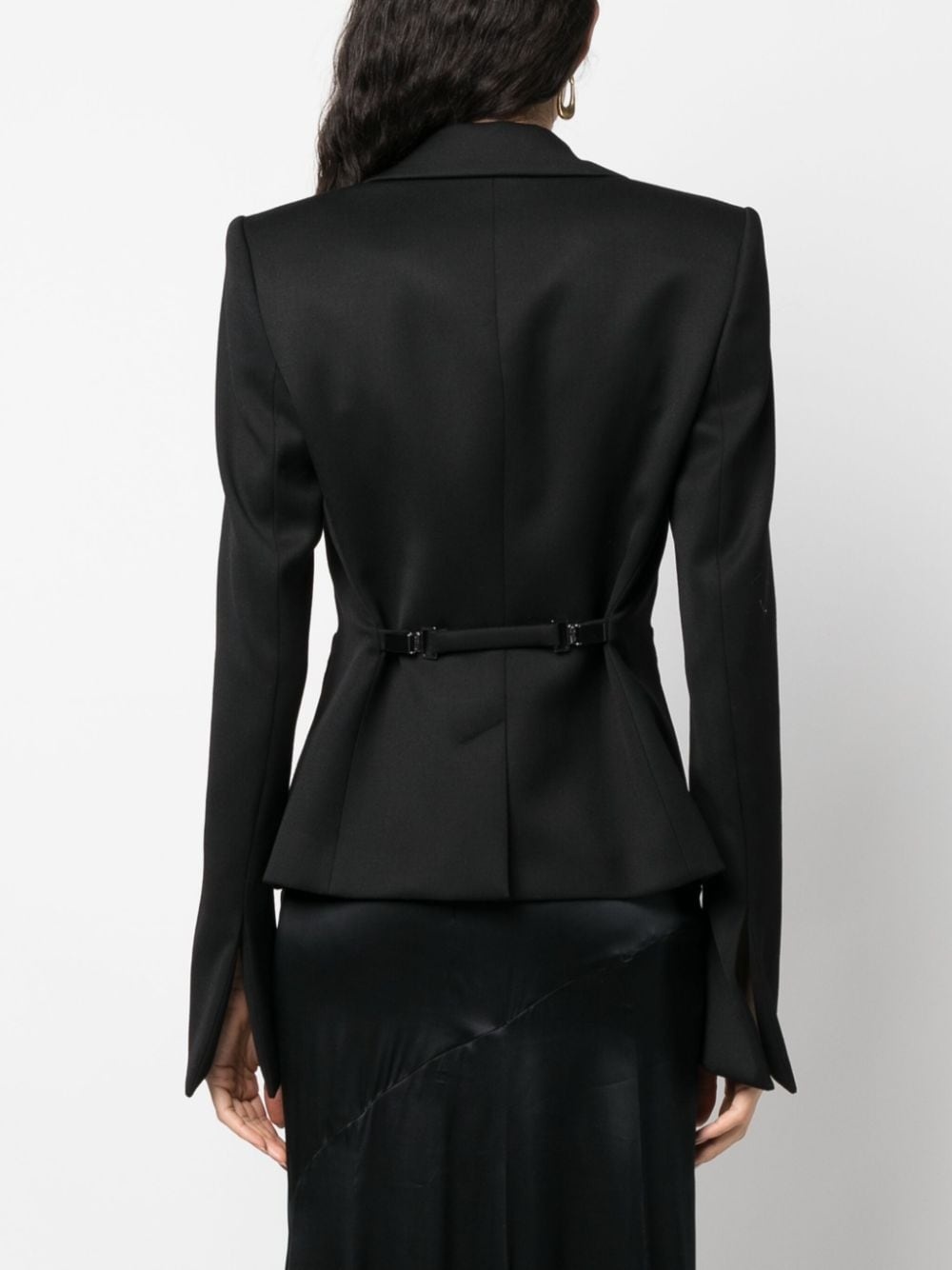 tailored single-breasted blazer - 4