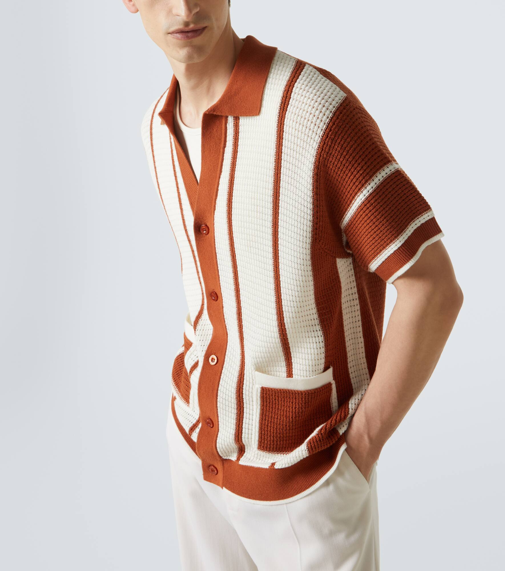 Fabricio crochet cotton shirt - 5