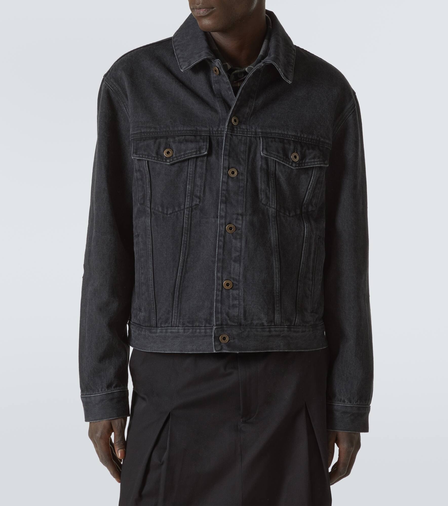 Anagram denim jacket - 3