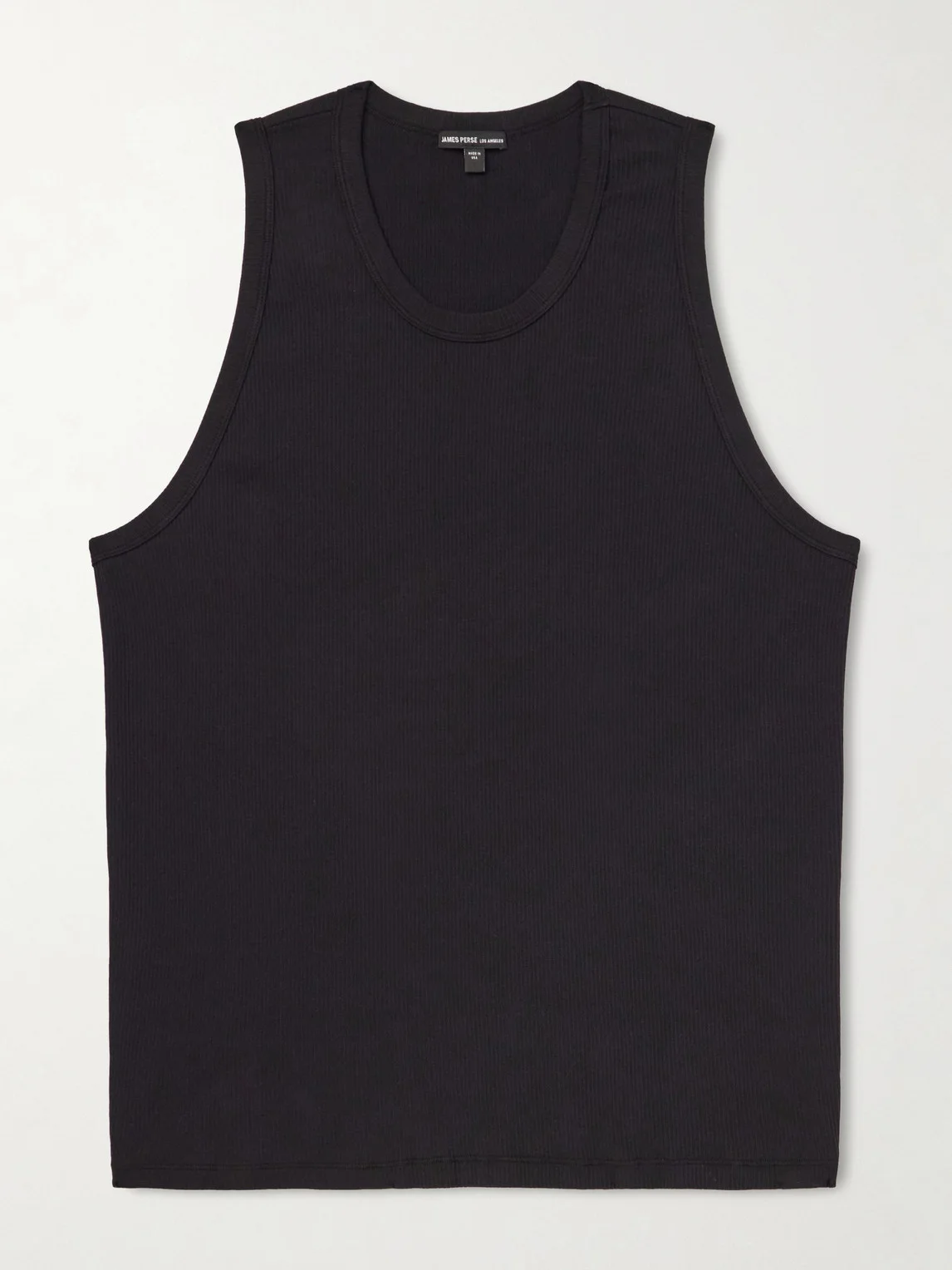 LA Skate Ribbed Stretch-Cotton Jersey Tank Top - 1