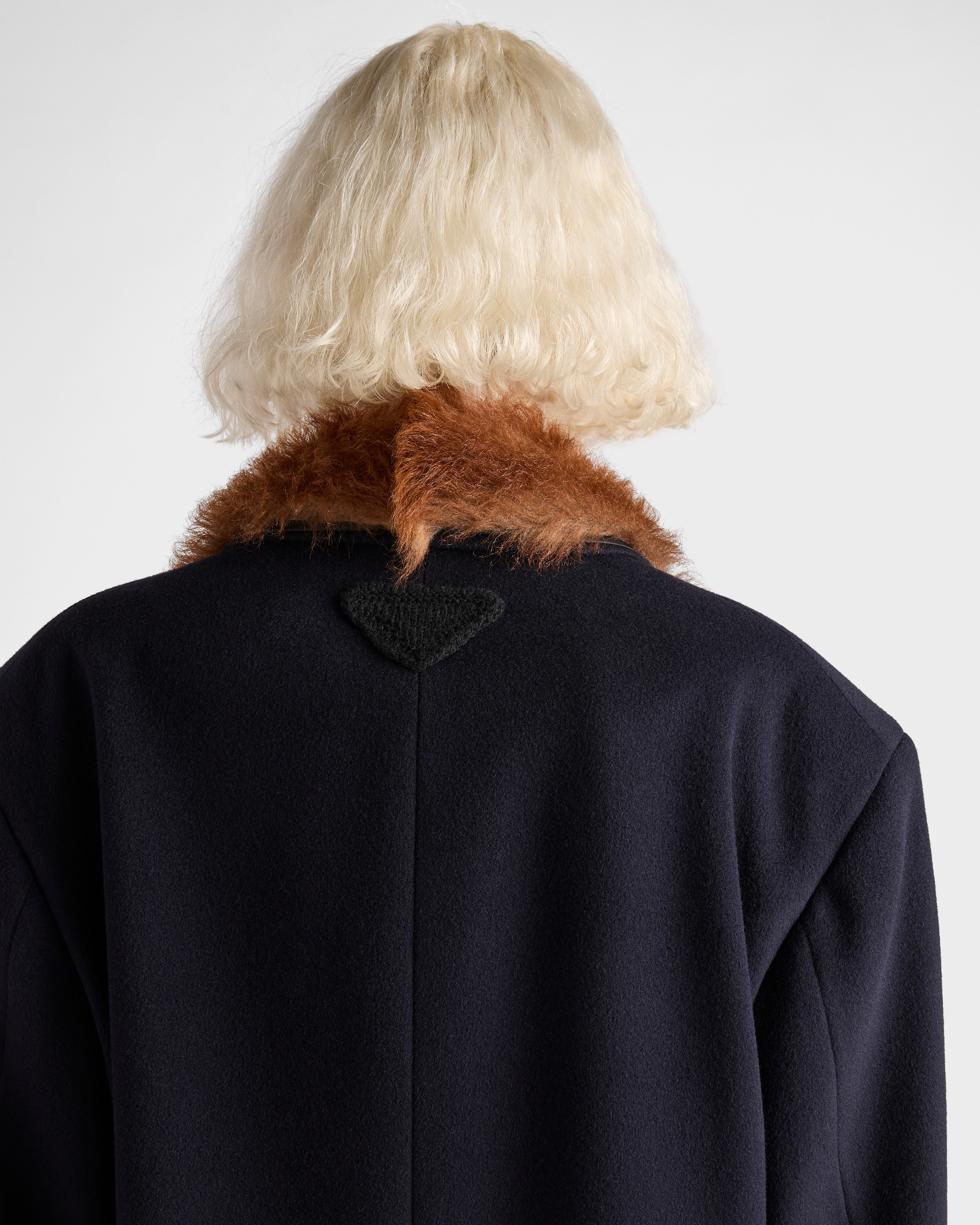 Single-breasted cloth coat - 6