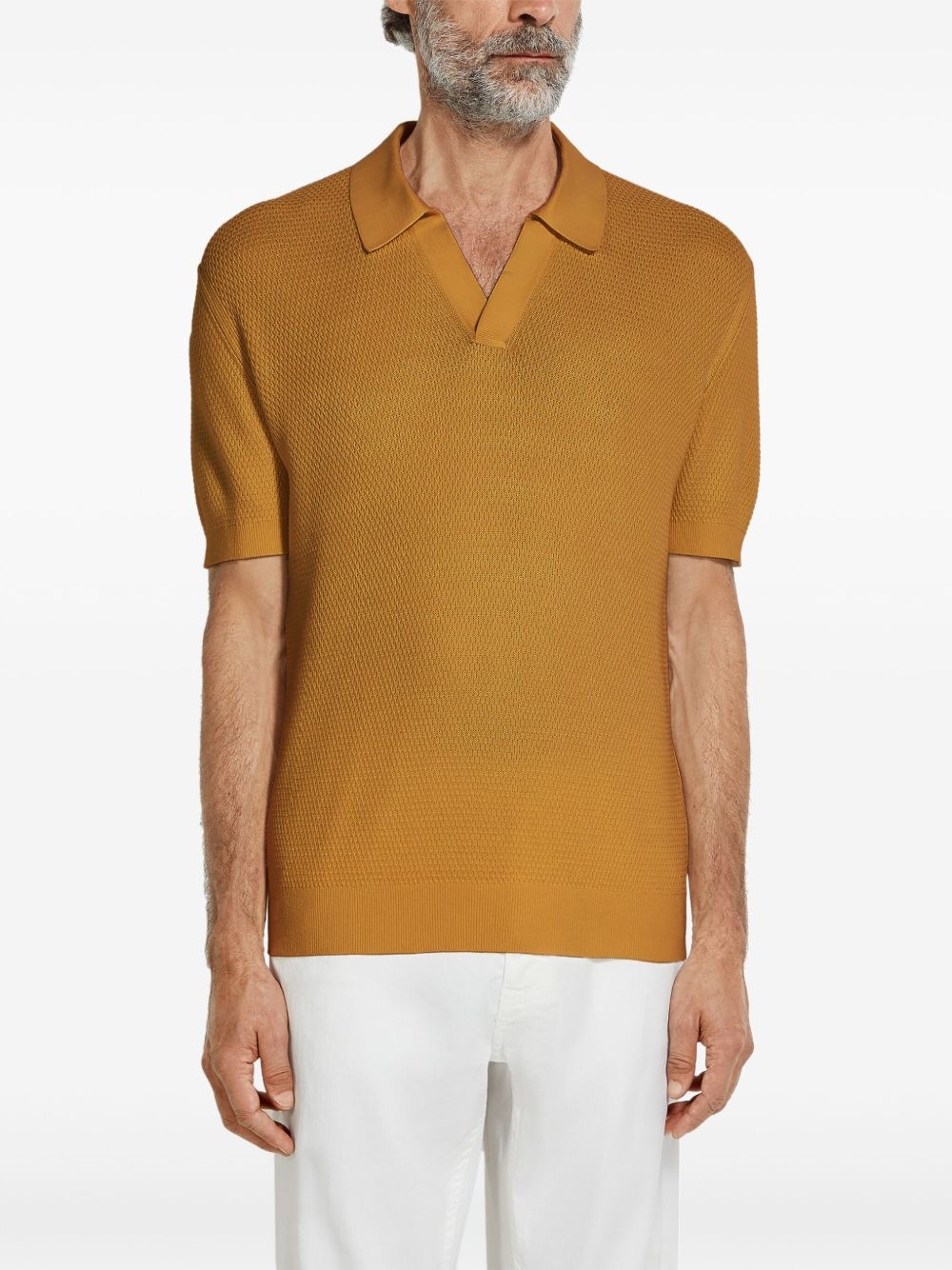 cotton polo shirt - 3