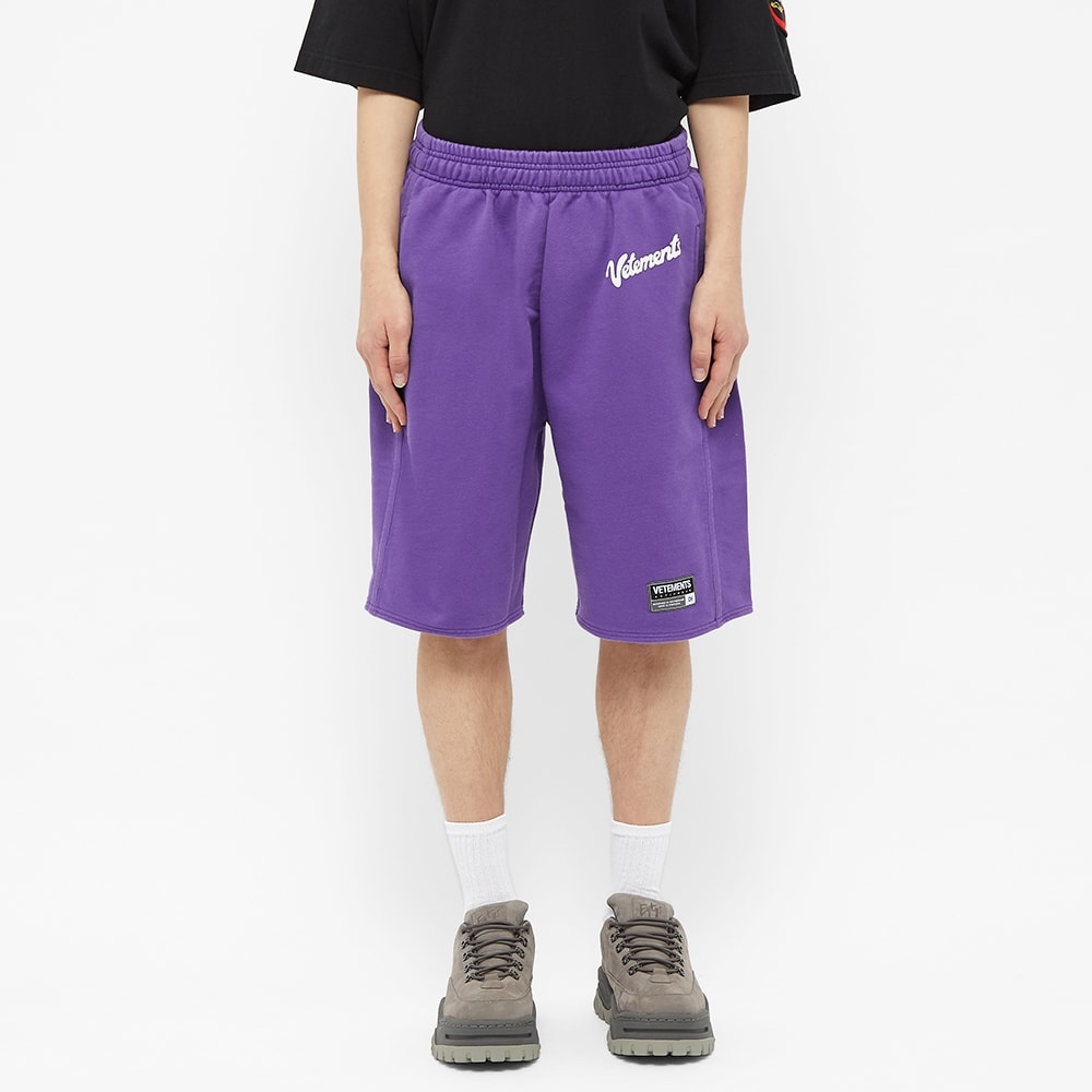 VETEMENTS Milk Sweat Short - 4