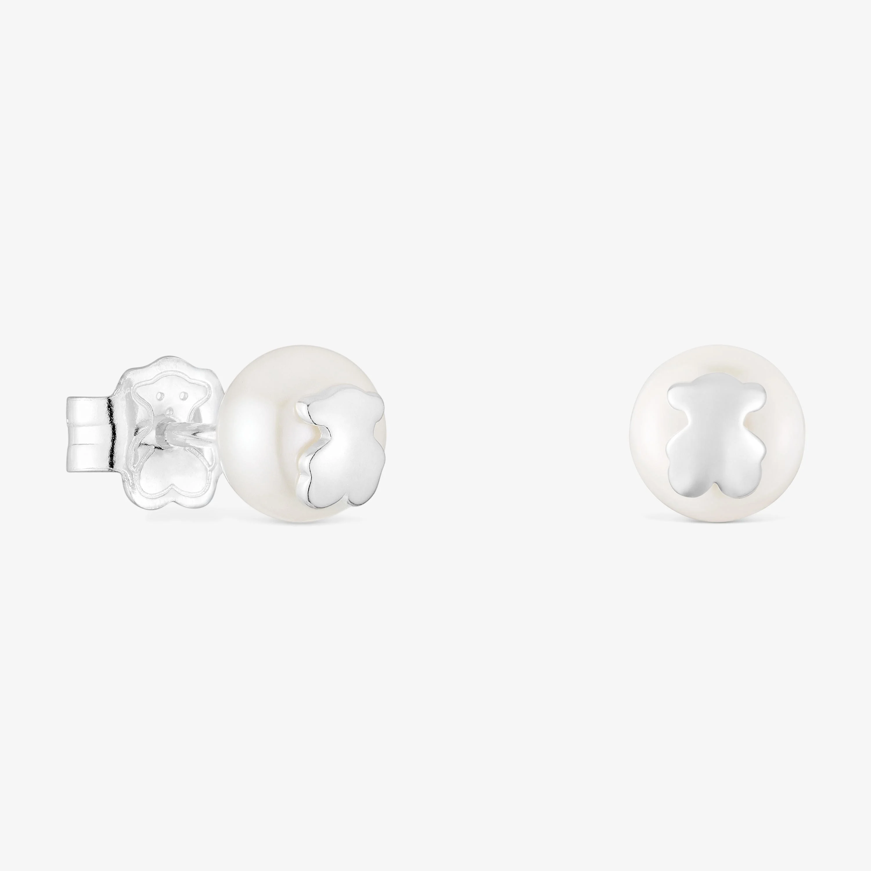 6 mm silver and cultured pearl Earrings TOUS Icon Pearl - 1