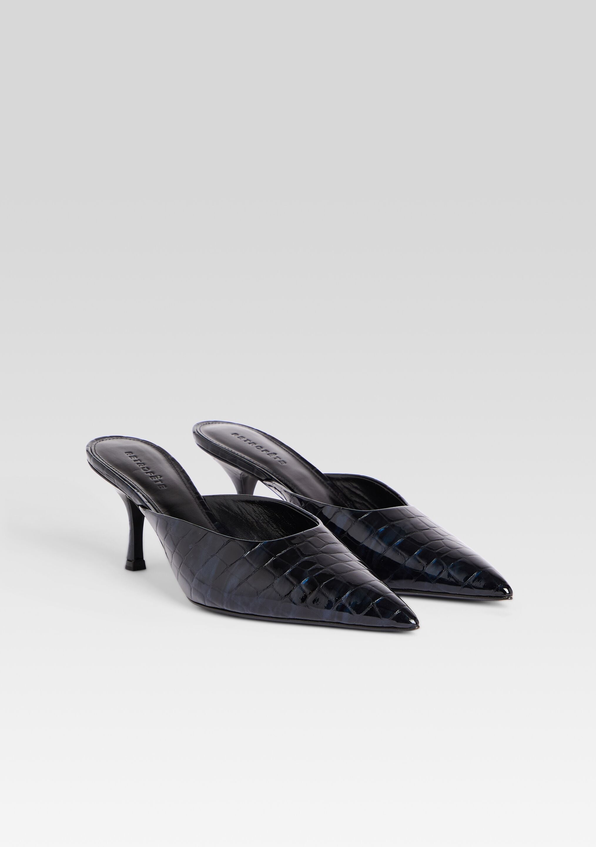 BONNIE LEATHER MULE - 3