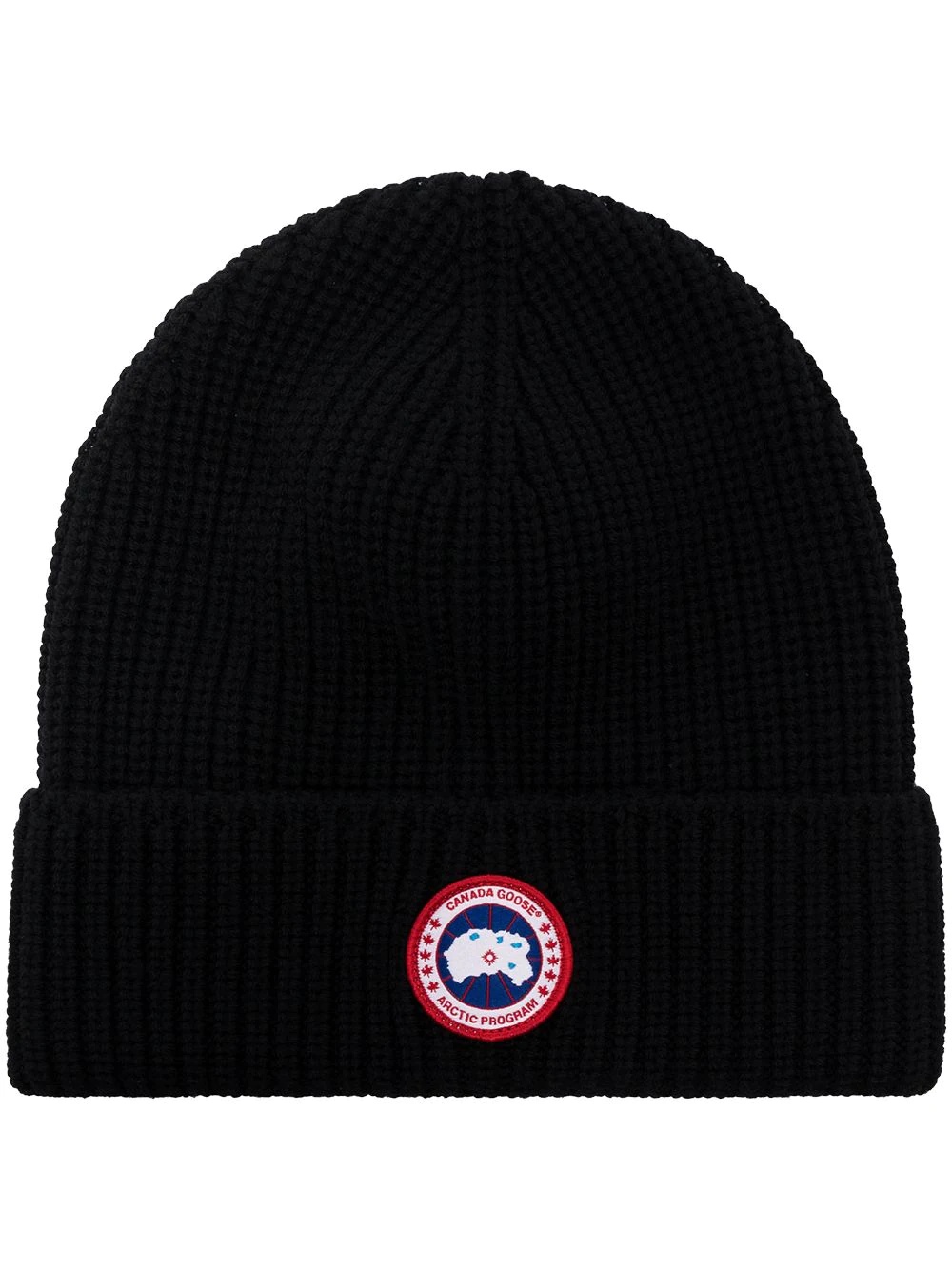 Arctic Disc ribbed-knit beanie - 1