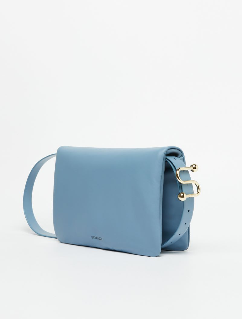 Padded nappa-leather Soffy bag  - RUNWAY - 2