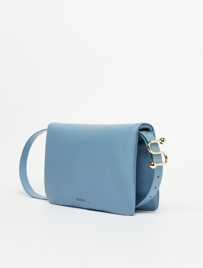 Sportmax Padded nappa-leather Soffy bag  - RUNWAY outlook