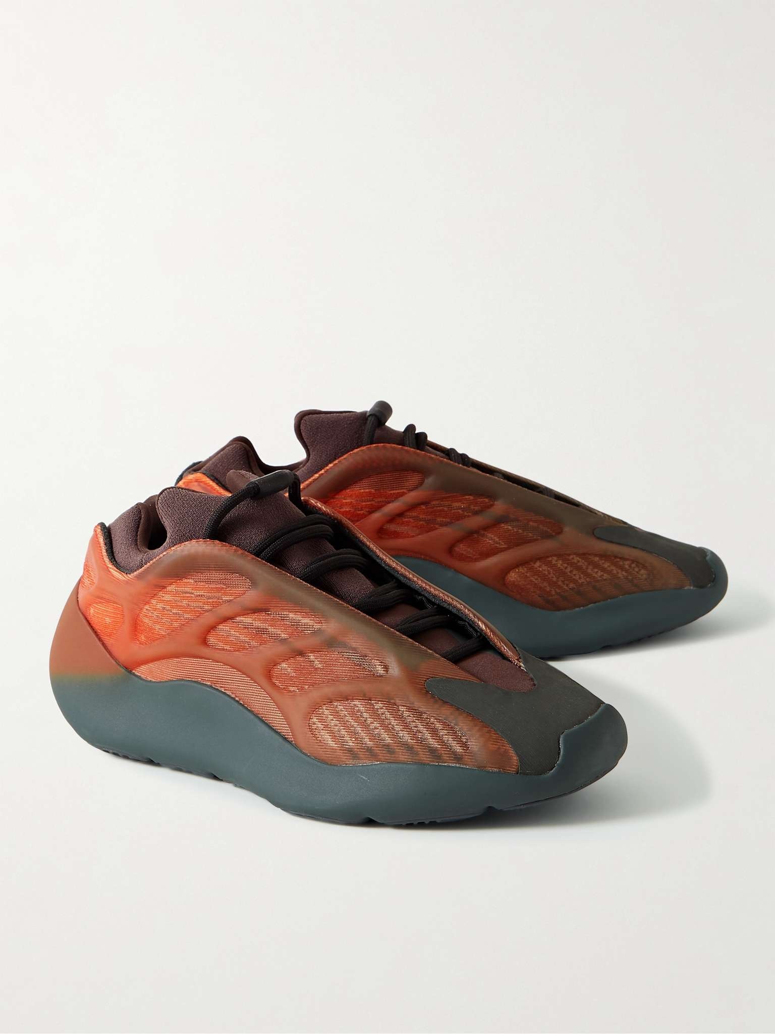 Yeezy 700 V3 Rubber-Trimmed Mesh Sneakers - 4