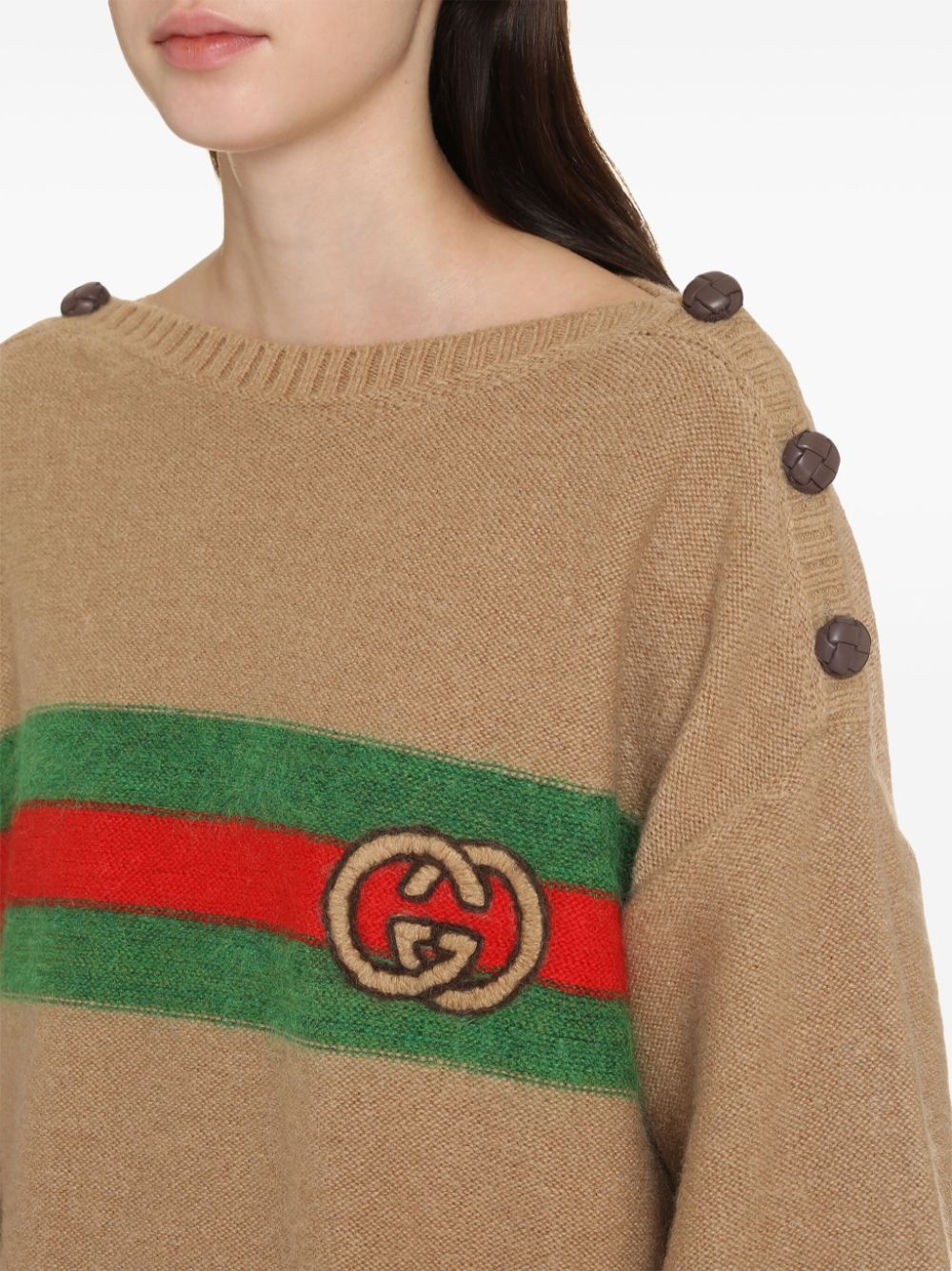 Interlocking G knitted jumper - 4
