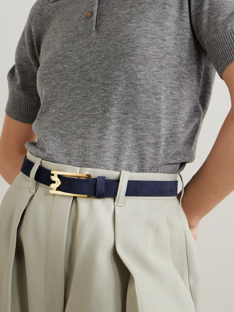 Victoria Beckham Suede Belt outlook