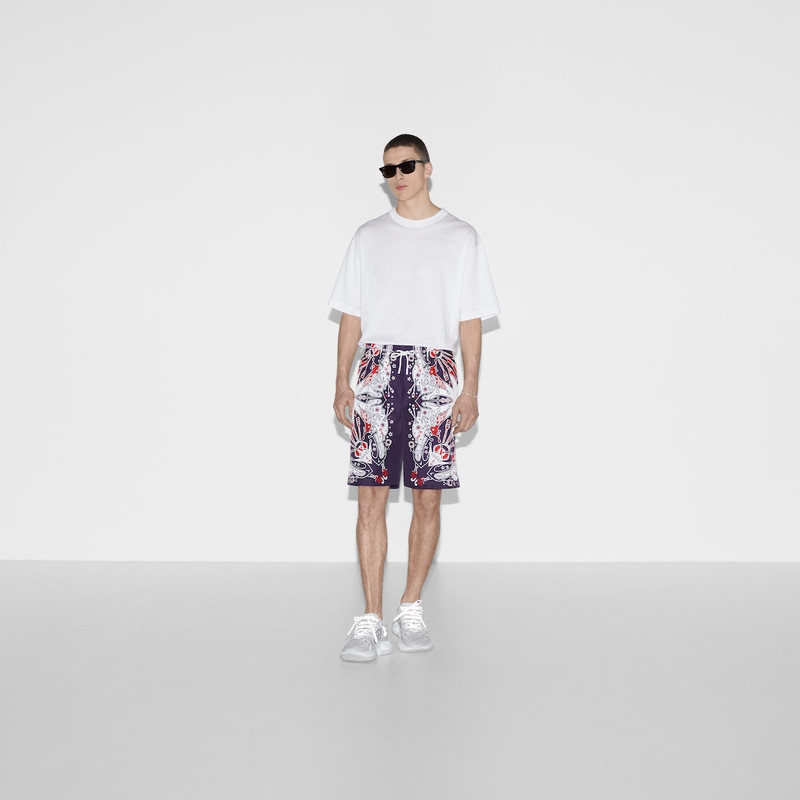 GUCCI Gucci bandana print swim short outlook