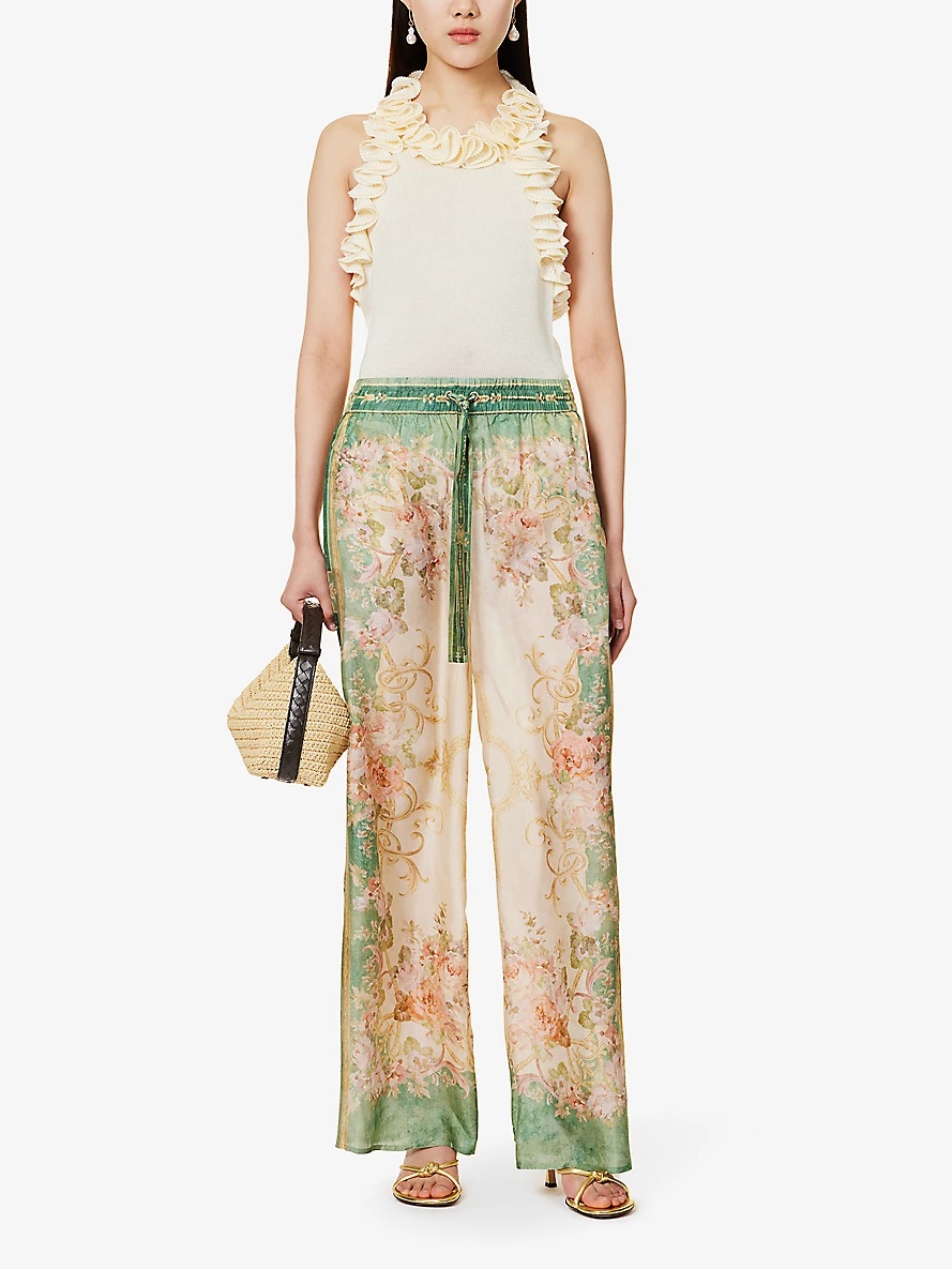 Zimmermann AUGUST RELAXED PANT | REVERSIBLE