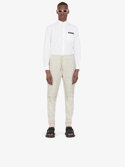 Givenchy GIVENCHY webbing shirt in oxford outlook