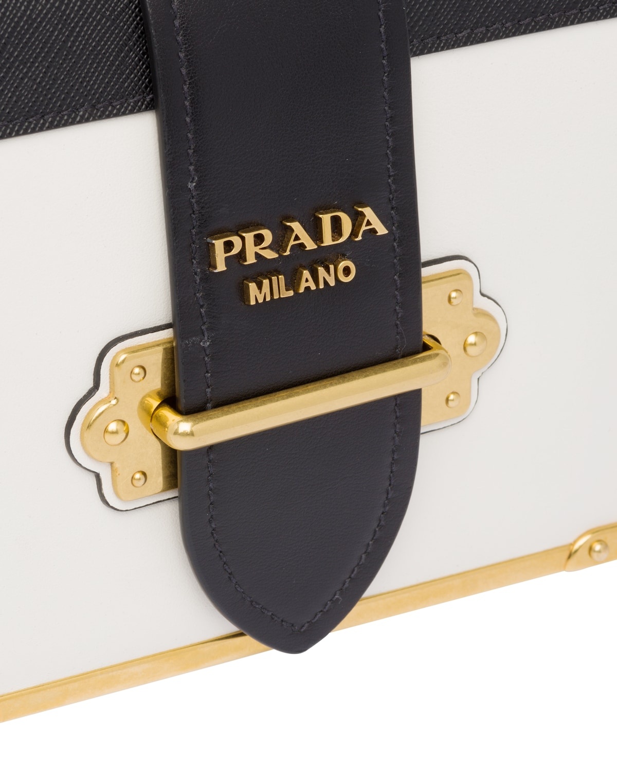 Leather Prada Cahier Bag - 6