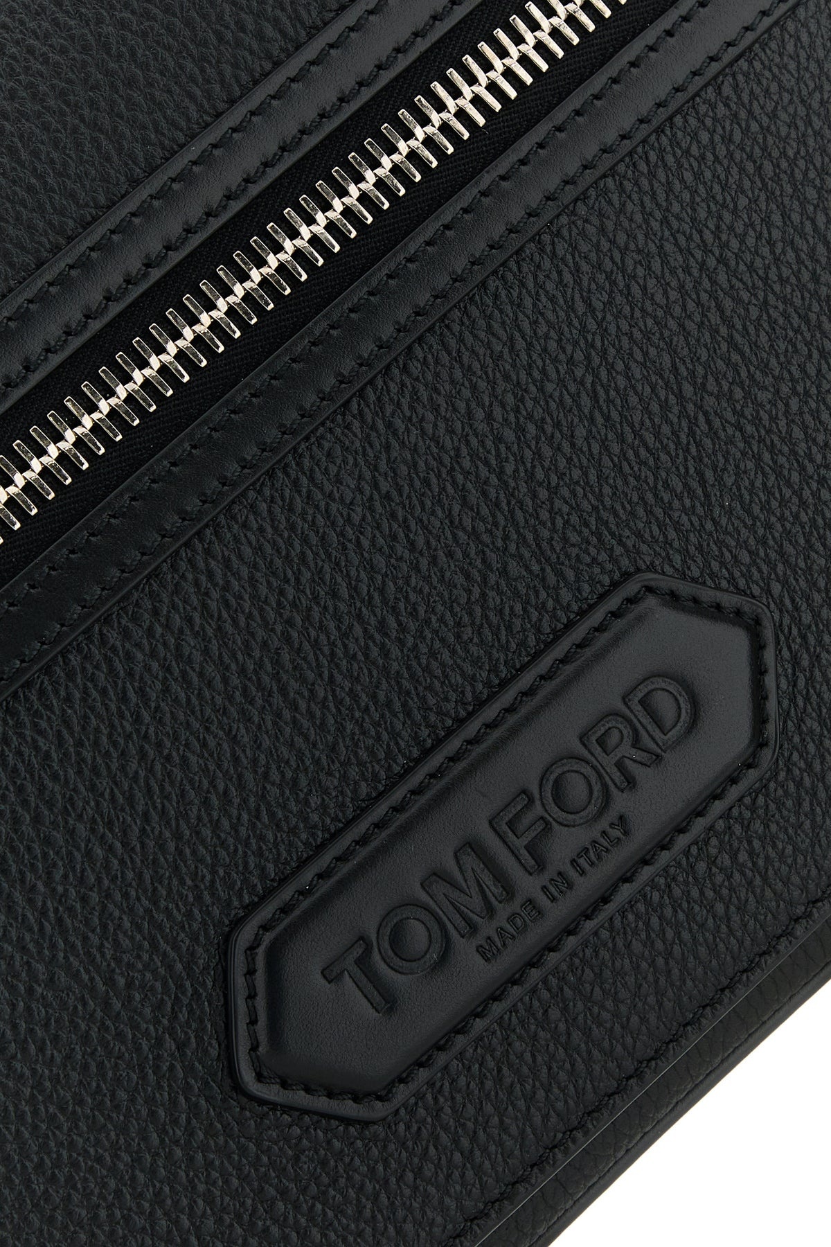 Black leather small Traveller crossbody bag - 4