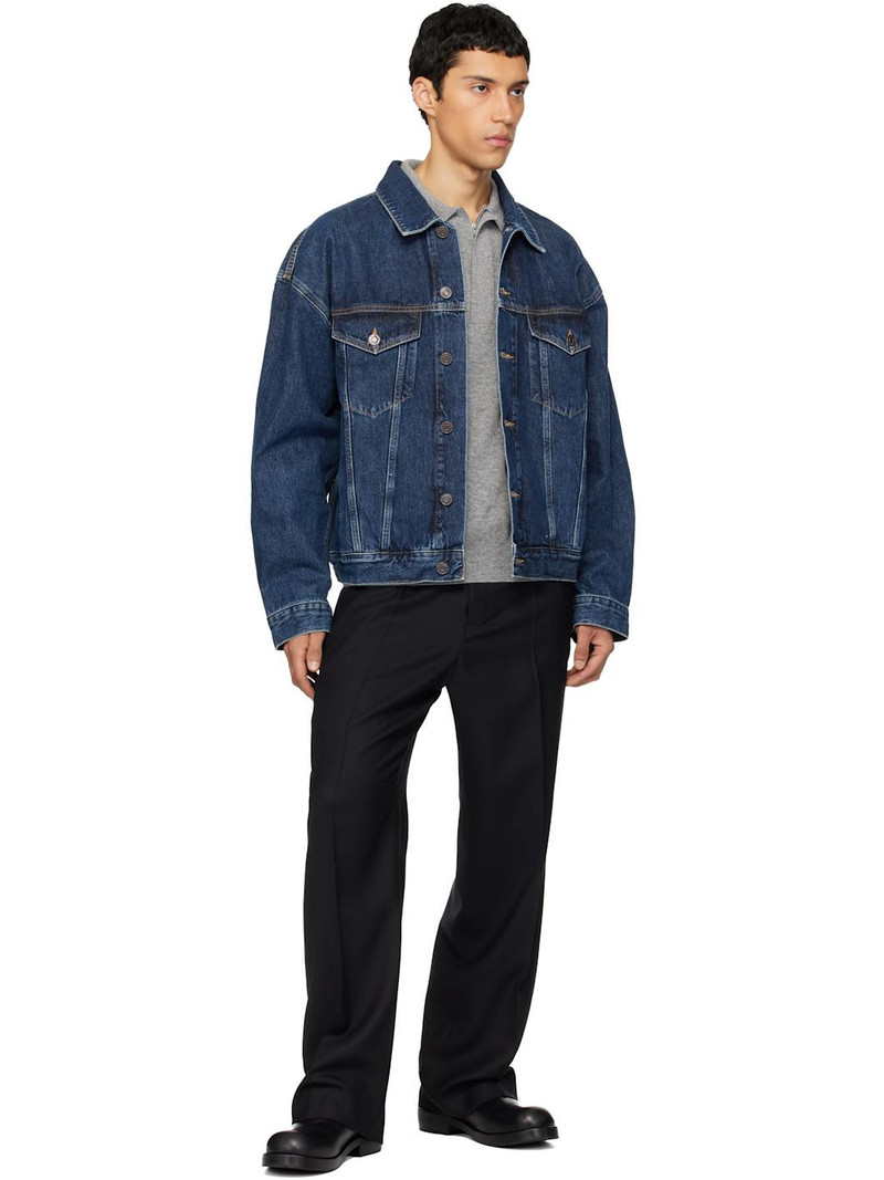 AGOLDE Navy Stefano Denim Jacket outlook