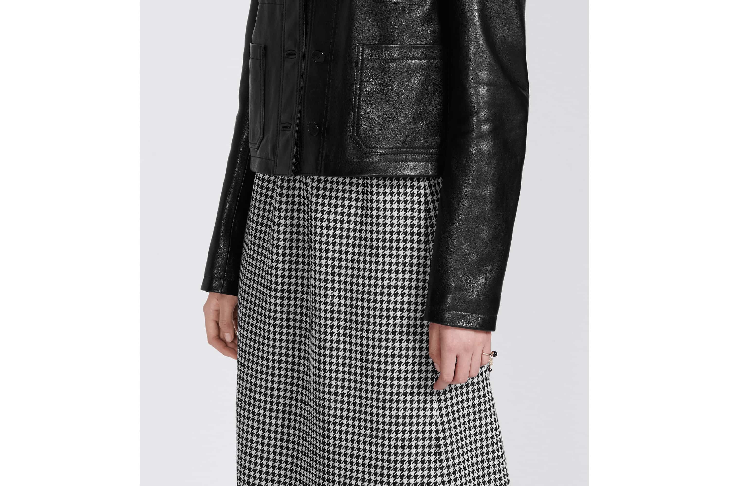 Mid-Length Straight-Cut Skirt - 7