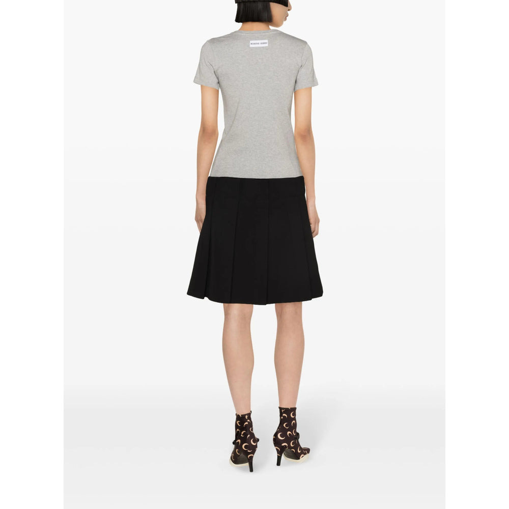 Marine Serre Grey Tops - T-Shirts & Jerseys Women - 4