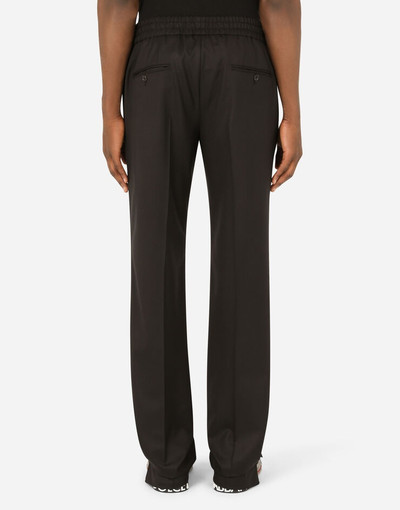 Dolce & Gabbana Stretch wool jogging pants outlook