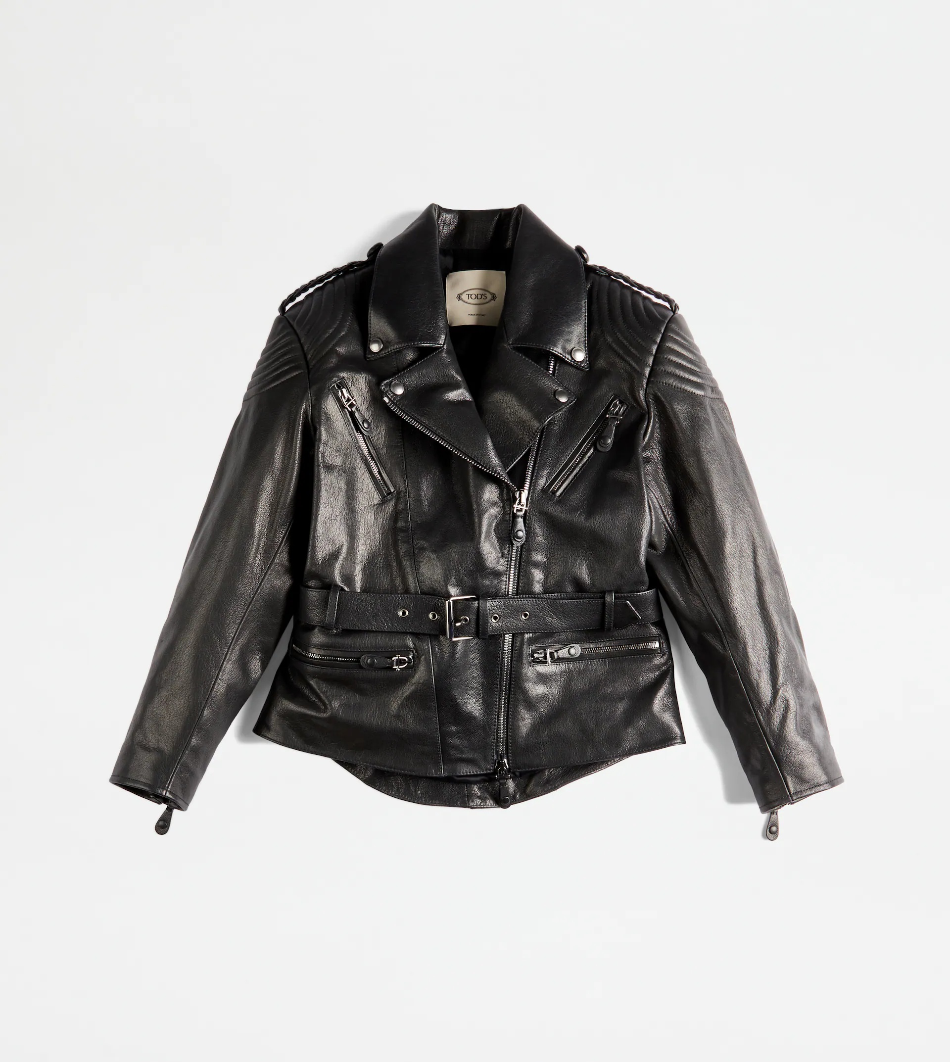 BIKER JACKET - BLACK - 1