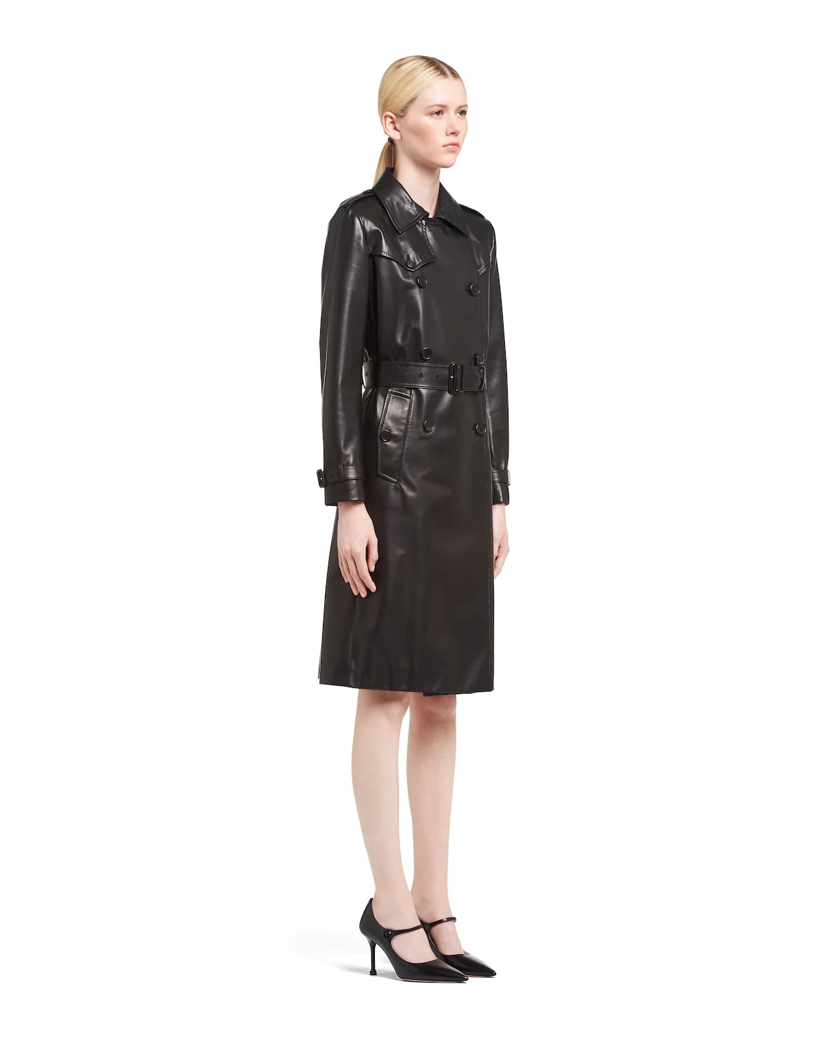 Nappa leather coat - 3