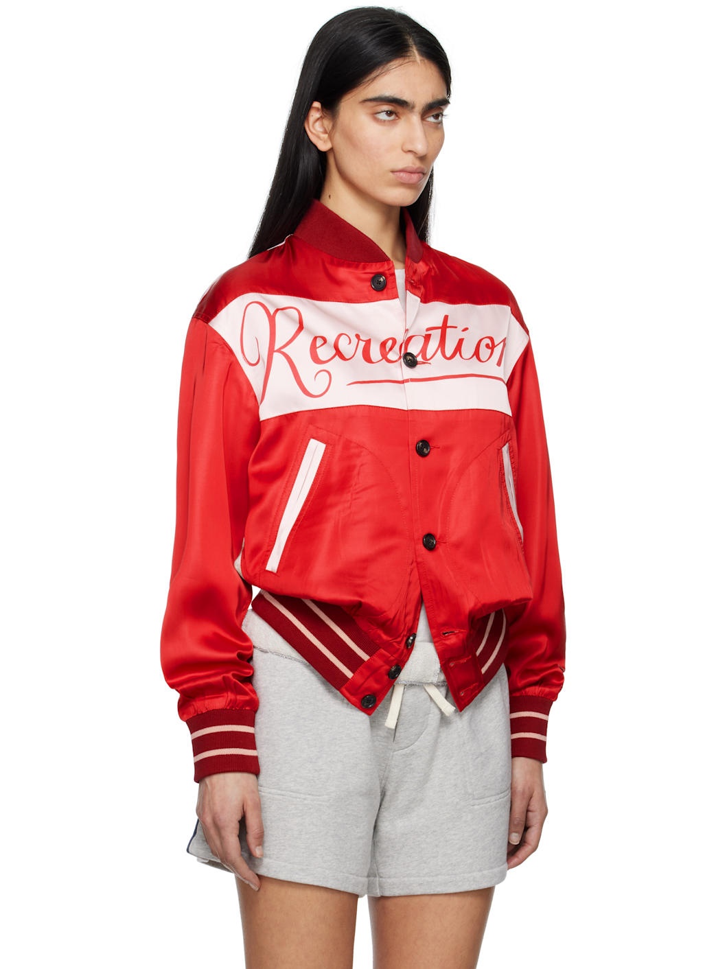Red & Pink Postcard Rally Jacket - 2