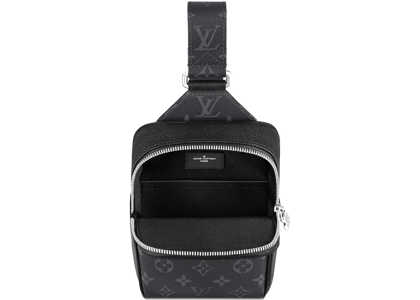 Louis Vuitton Outdoor Slingbag Taigarama Noir Black - 3