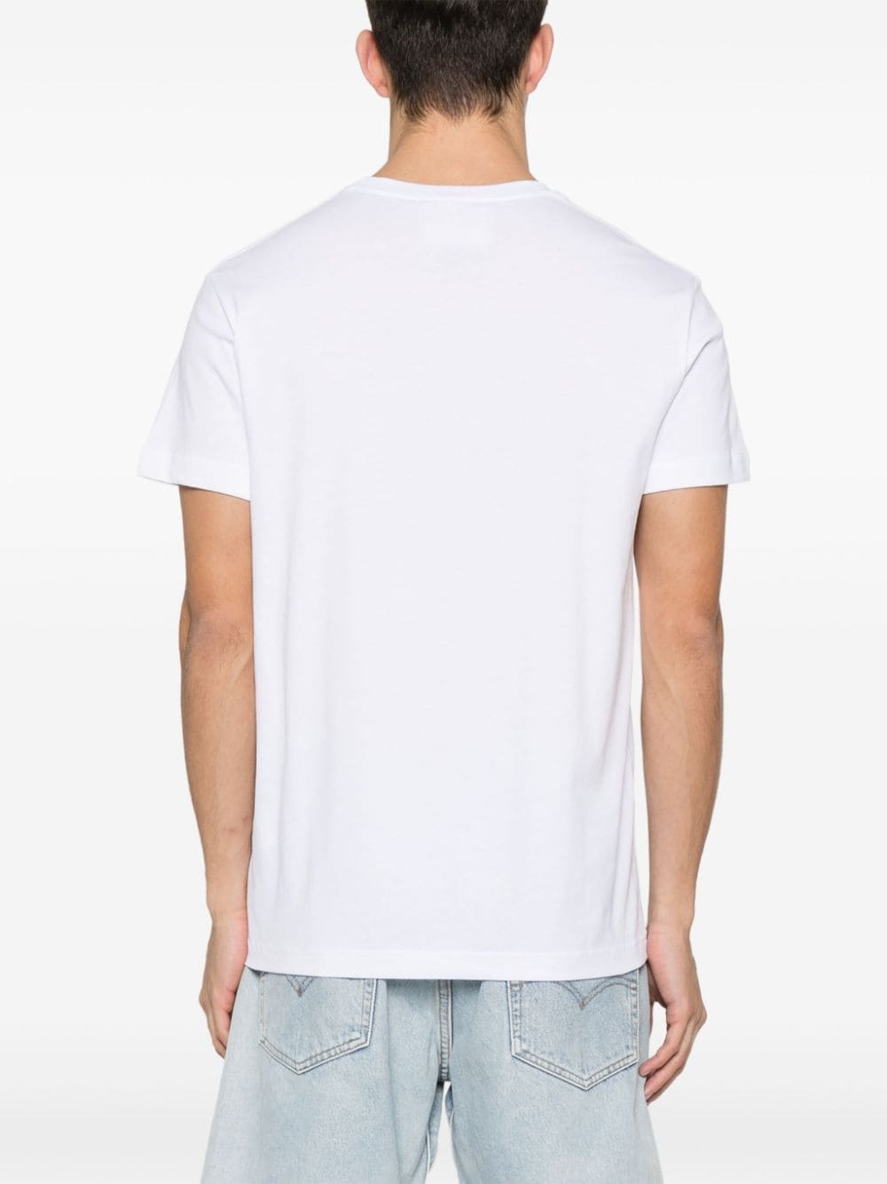 logo-print cotton T-shirt - 4