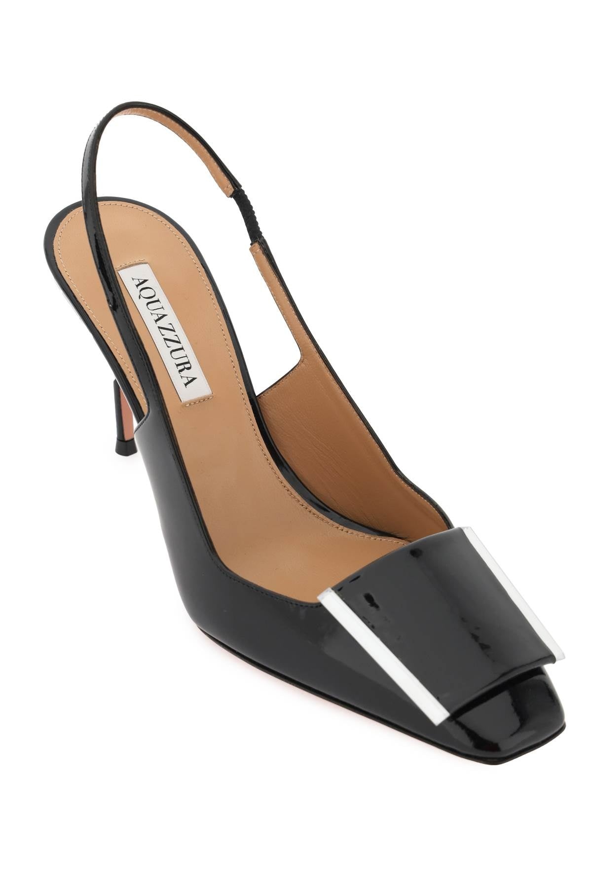 【送料&関税込】Aquazzura Shibuya Leather Slingback Pumps Aquazzura Shibuya Leather Slingback Pumps | italist, ALWAYS