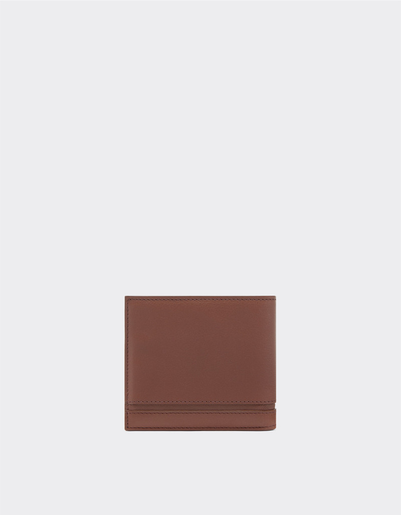 Ferrari Horizontal wallet in smooth nappa leather outlook