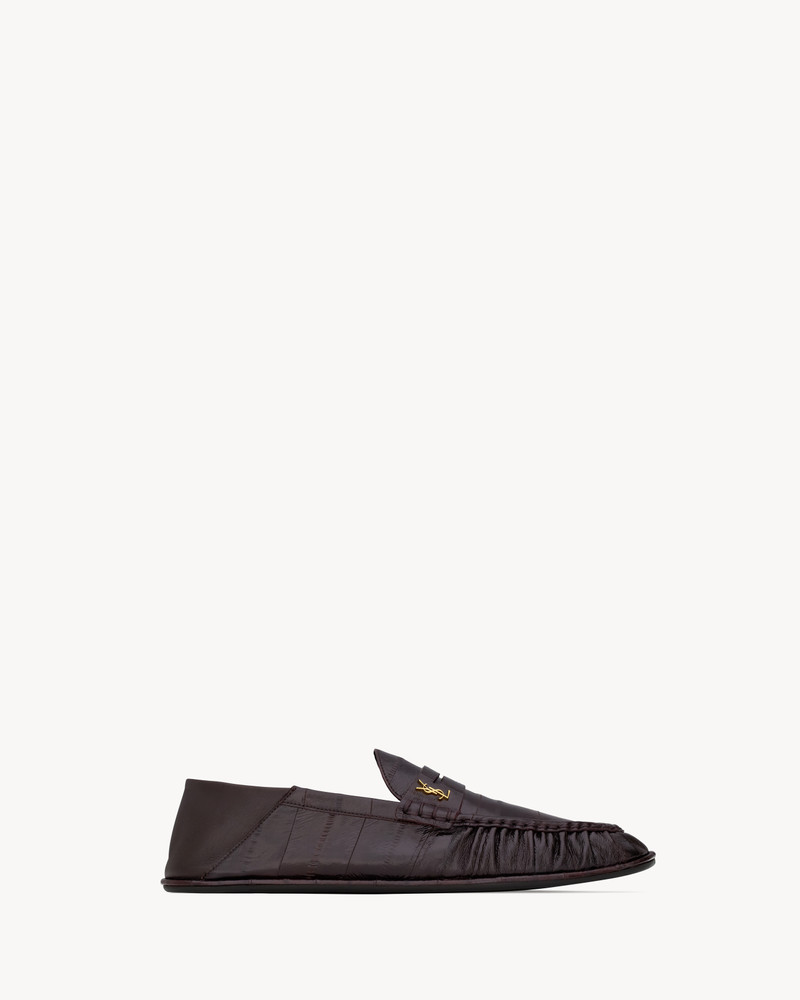 SAINT LAURENT LE LOAFER FOLDABLE IN EEL outlook
