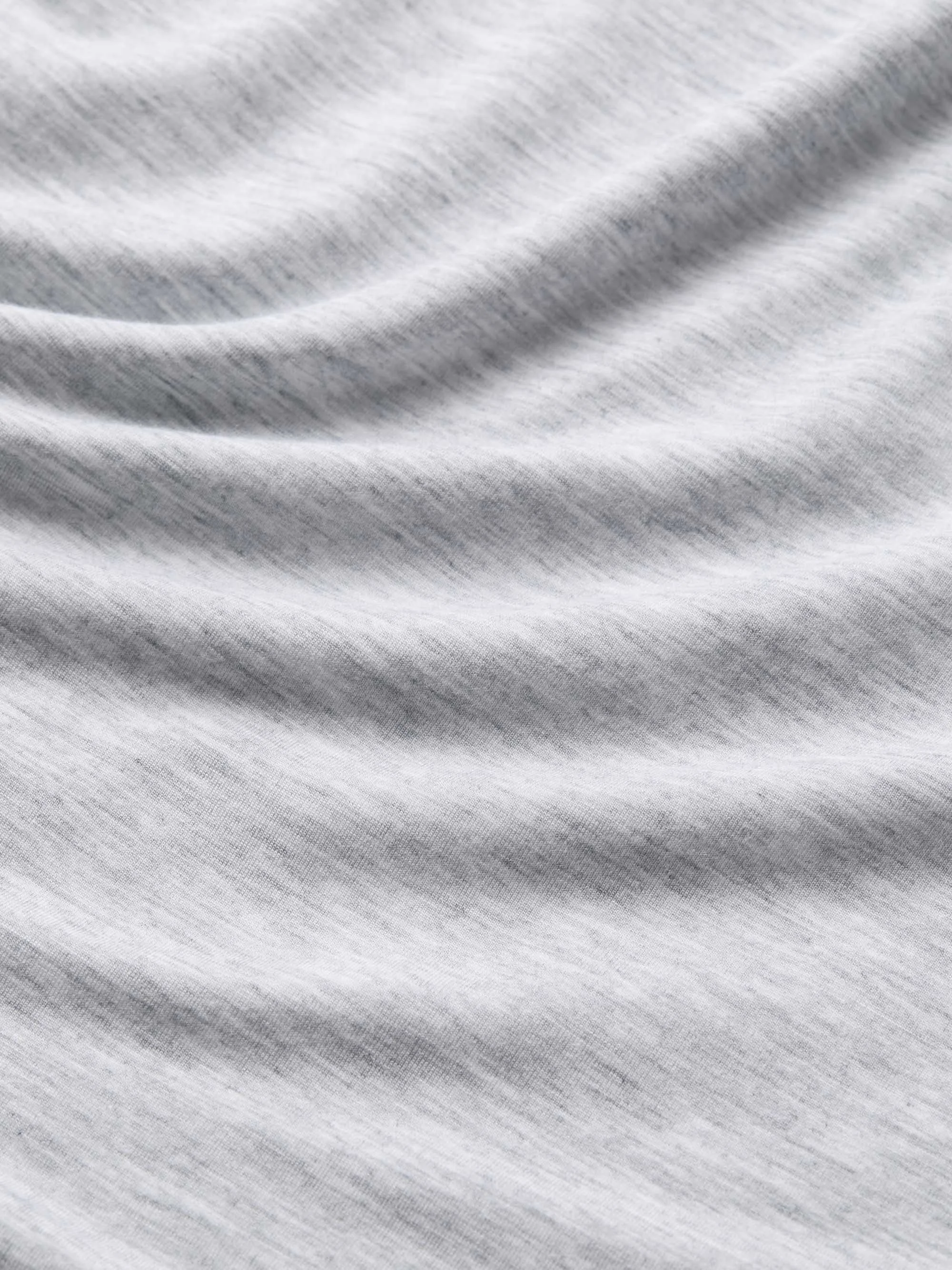 Men's T-Shirt Ethan Micro Modal Stretch Silver Marl - 1