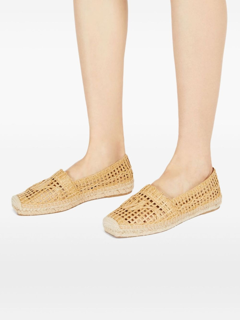 woven espadrille flat 4
