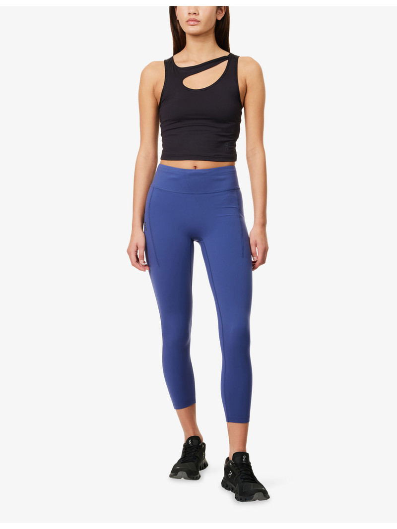 On Performance Logo-Print Stretch-Woven Leggings outlook