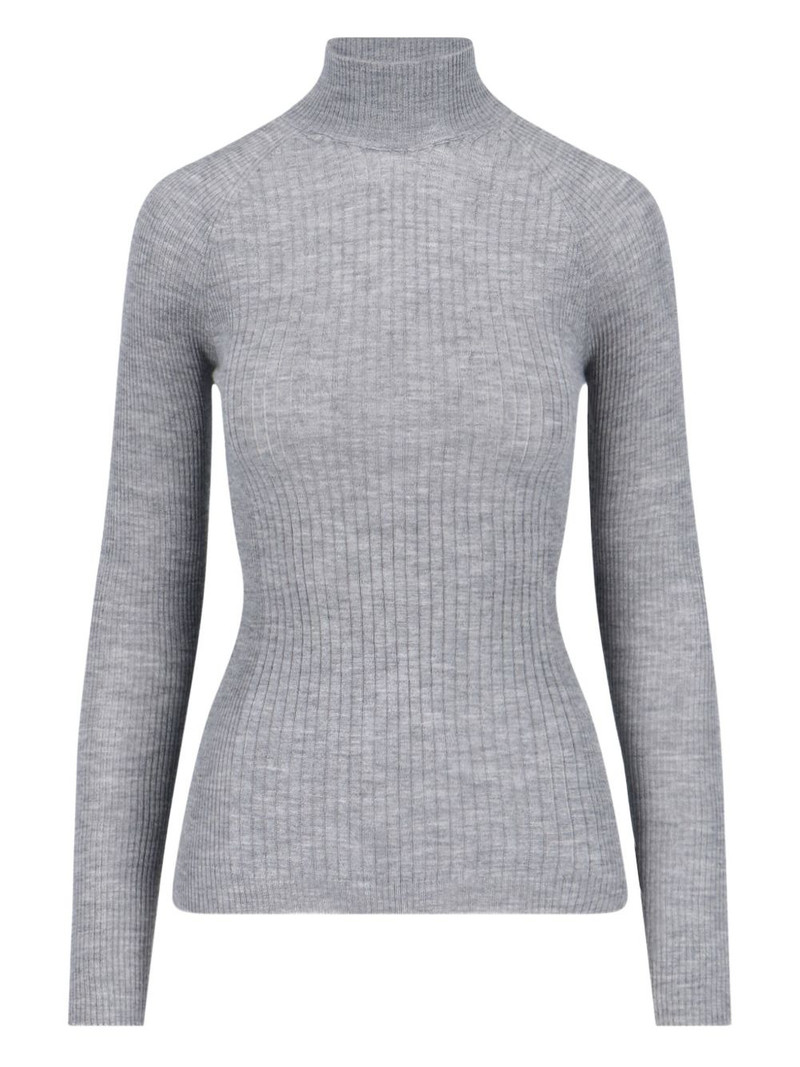 ribbed turtleneck sweater 1